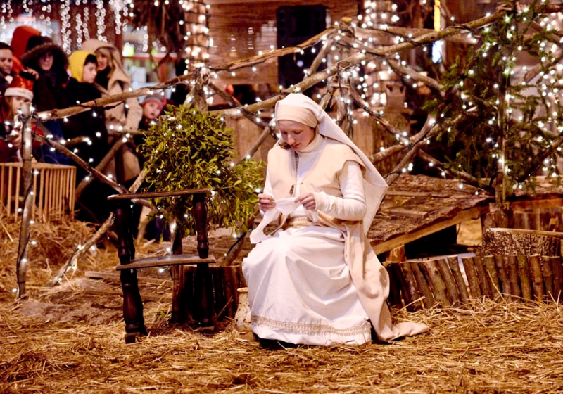 Photo from the LikeCroatia page http://www.likecroatia.com/news-tips/live-nativity-scene/